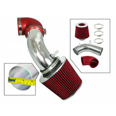 Cold Air Intake Kit For Ford Taurus SHO (2011-2018) with V6 3.5L Turbocharged Engine Red Default Title