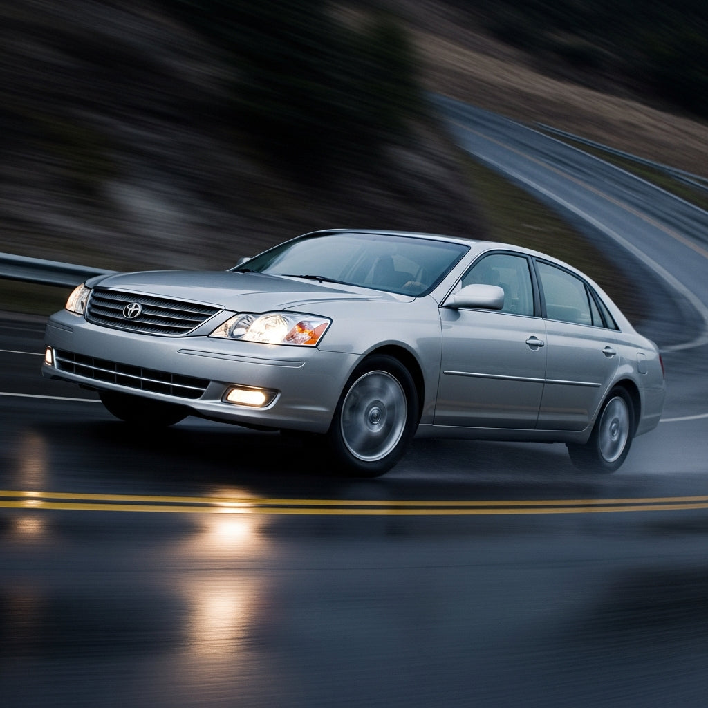 Action Shot: Toyota Avalon Driving Fast