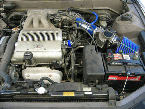 Performance Air Intake for Toyota Camry (1992-1993) LE DLX XLE DX SE with 3.0L V6 Engine Blue