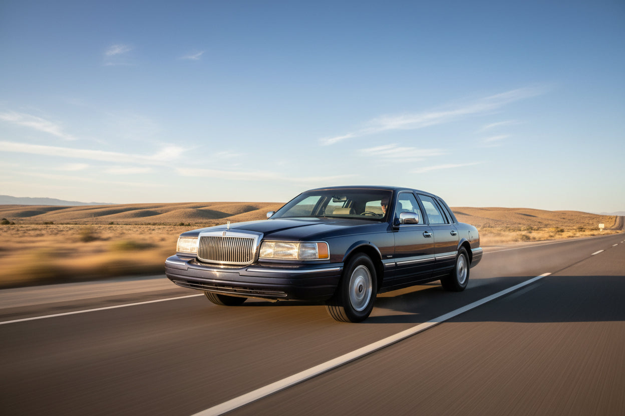 Performance Air Intake for Lincoln Town Car (1992-1995) with 4.6L V8 Engine Red Default Title