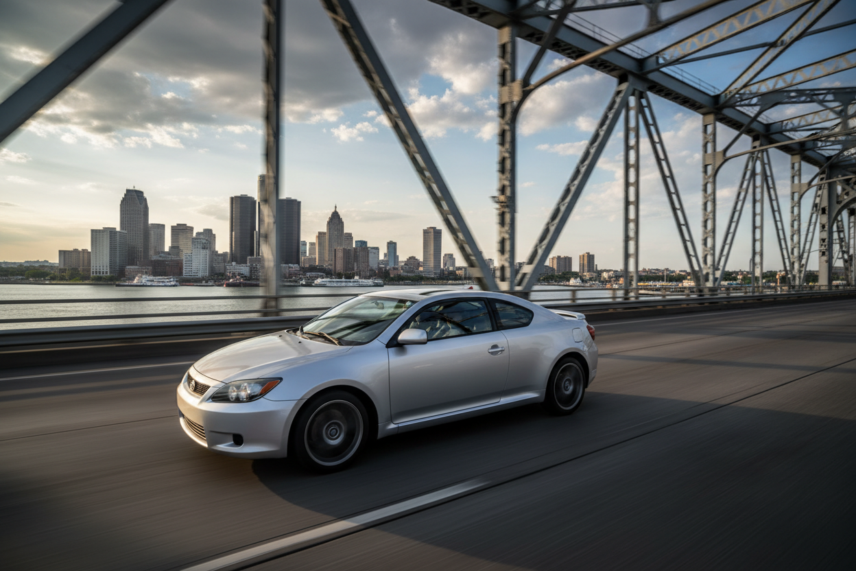 Cold Air Intake for Scion TC VVTi (2005-2006) 2.4L Engine - Black