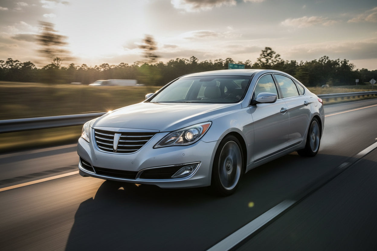 Cold Air Intake For Hyundai Genesis Sedan (2009-2011) with 3.8L V6 Engine Red