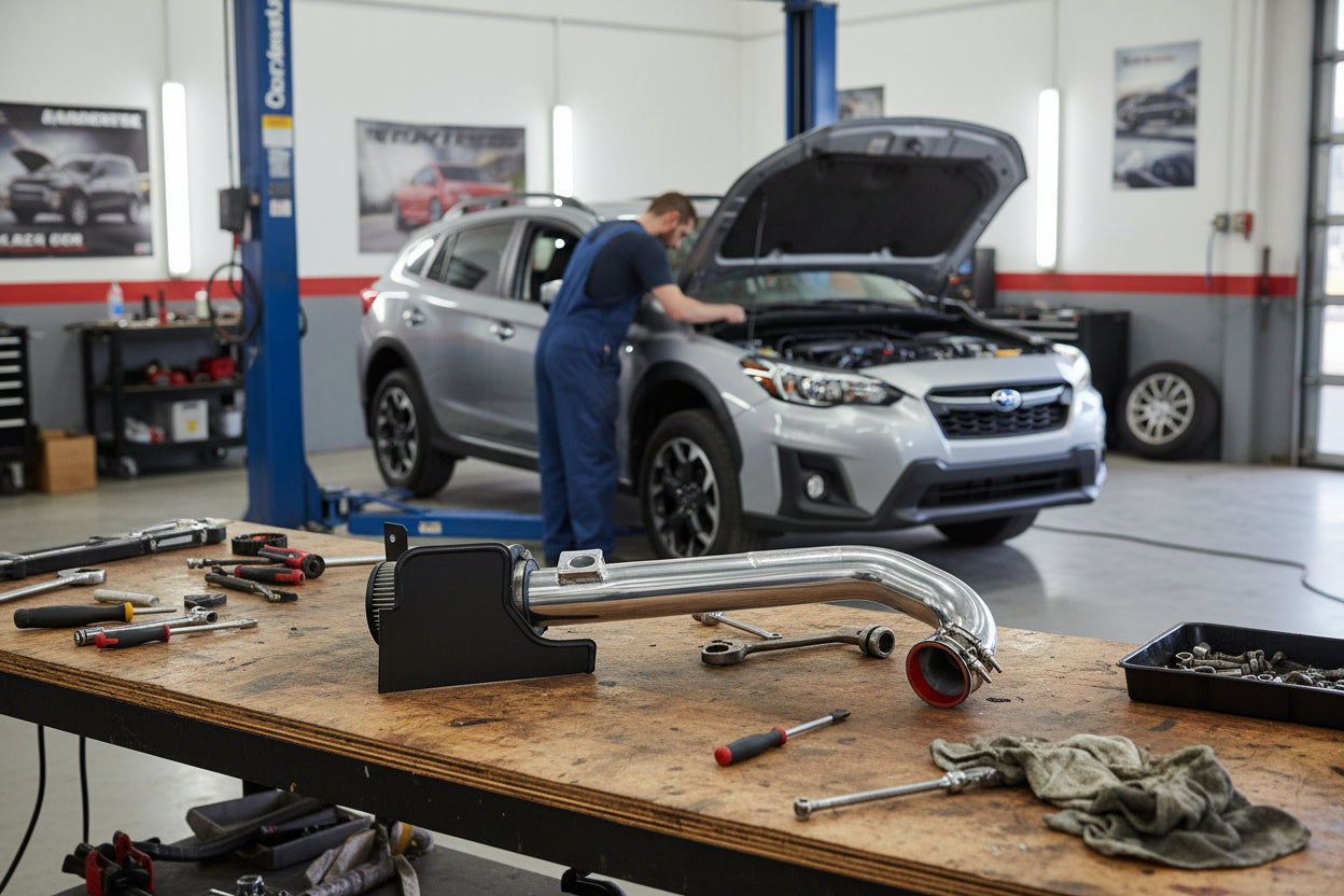 Short Ram Air Intake Kit For Subaru Crosstrek (2018-2021) 2.0L Engine Default Title