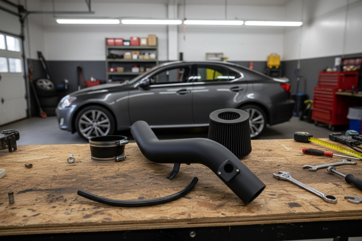 Performance Air Intake For Lexus IS350 (2006-2011) with 3.5L V6 Engine Black Default Title