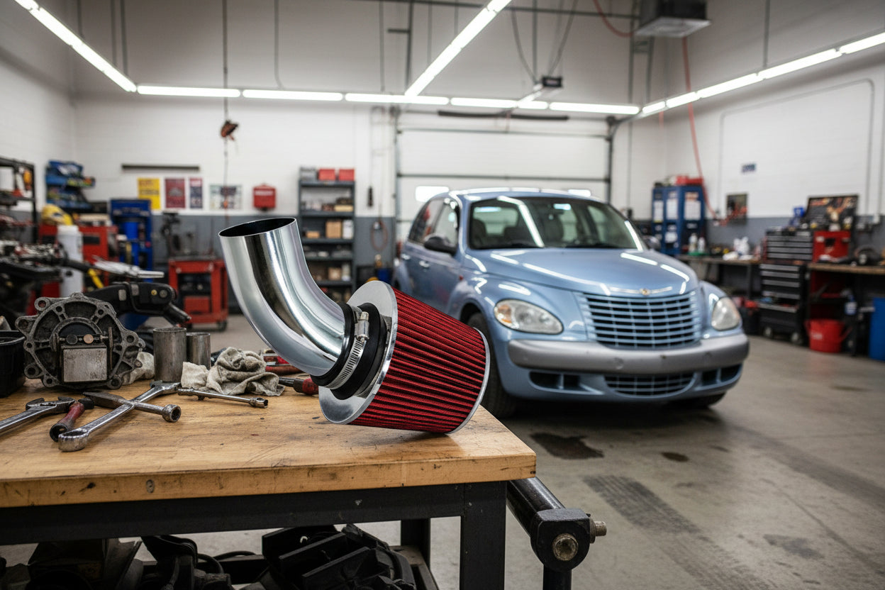 Performance Air Intake For Chrysler PT Cruiser 2003-2006 with 2.4L L4 Turbo Engine Default Title