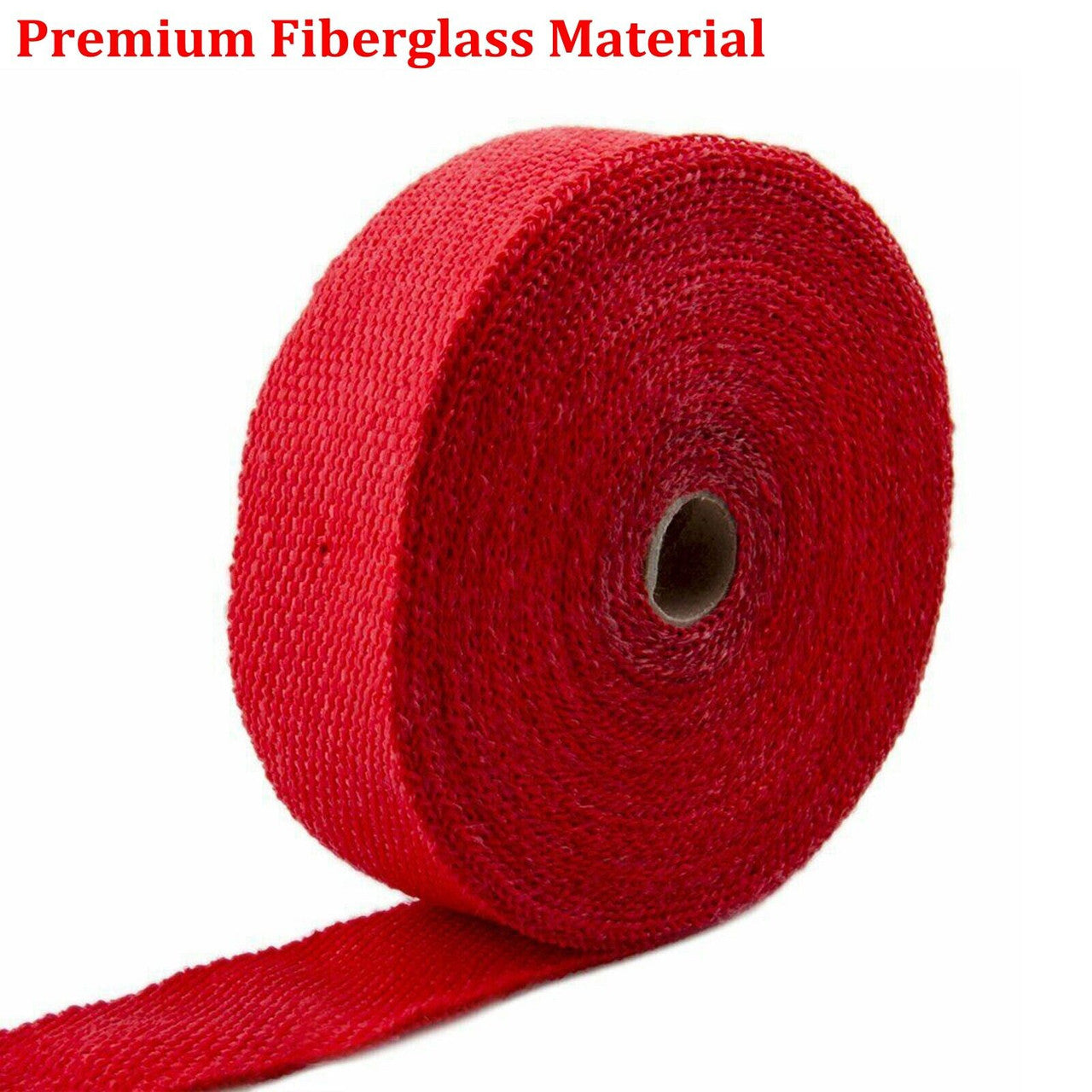 50 FT Thermal Wrapping Red Heat Tape for Exhaust Manifold Headers