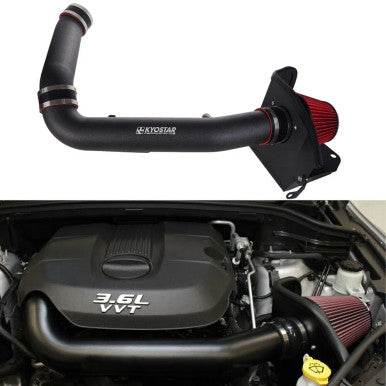 Cold Air Intake for Dodge Durango (2011-2015) with 3.6L V6 Engine Red Default Title