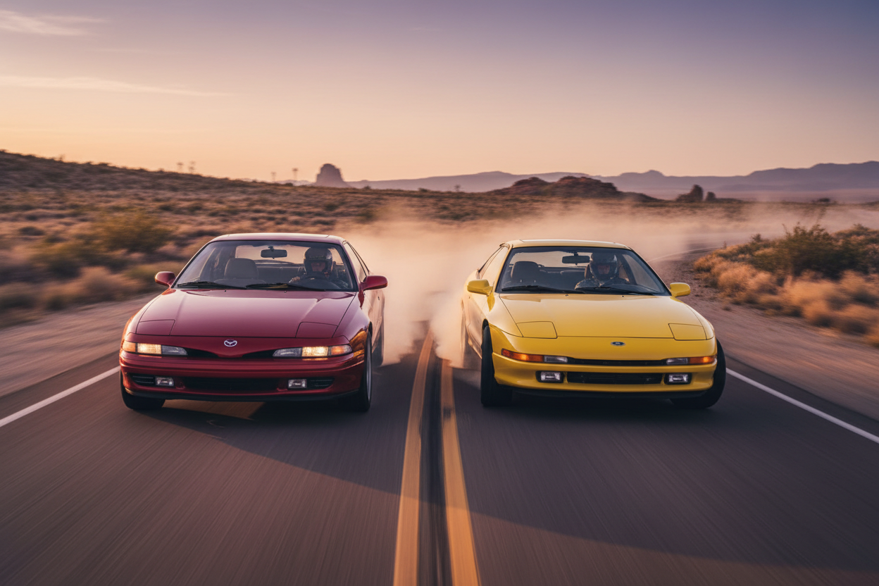 Performance Air Intake for Mazda MX-6 & Ford Probe (1993-1997) 2.0L Engine - Black