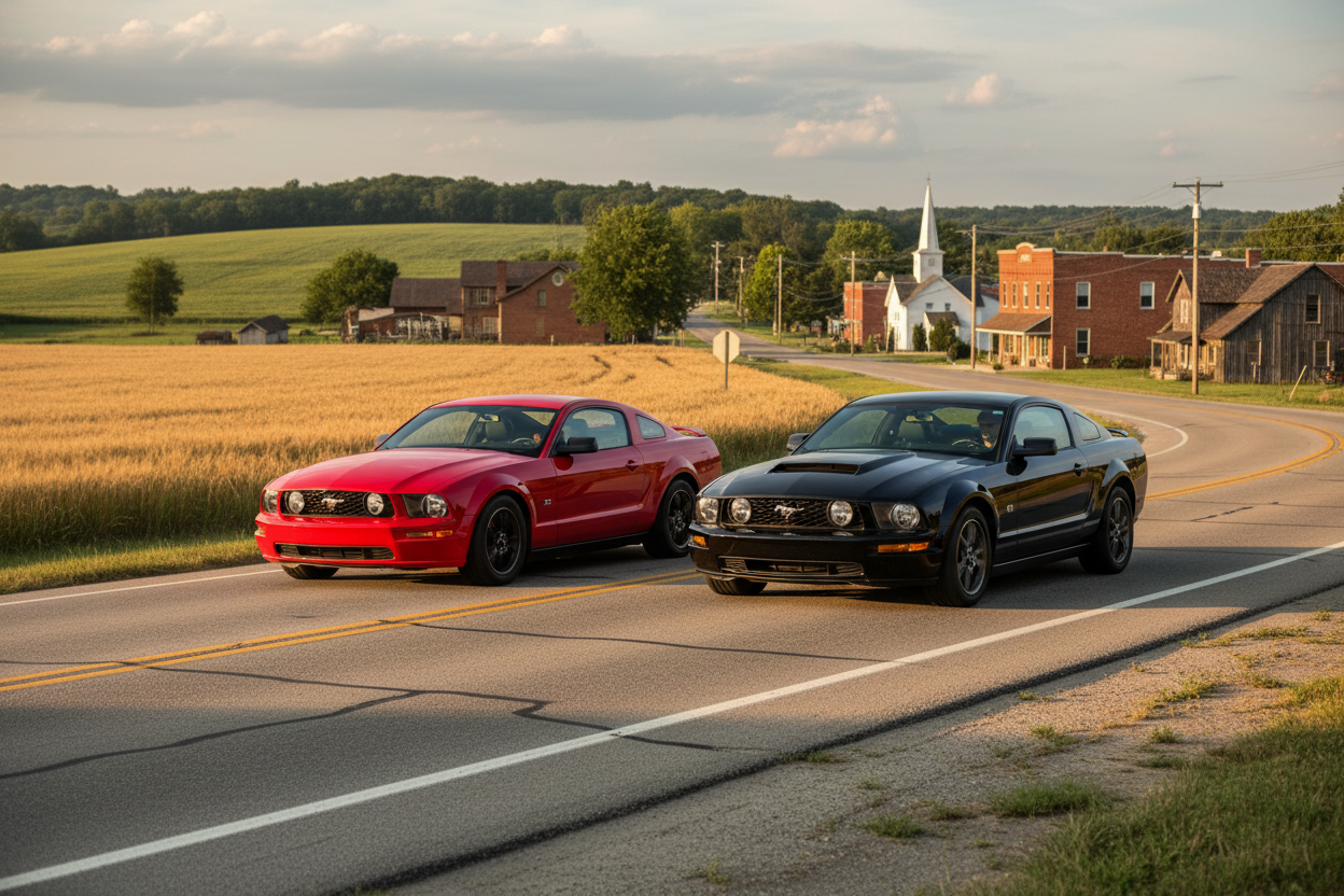 Admission d'air froid pour moteur Ford Mustang GT (2005-2009) 4,6 L