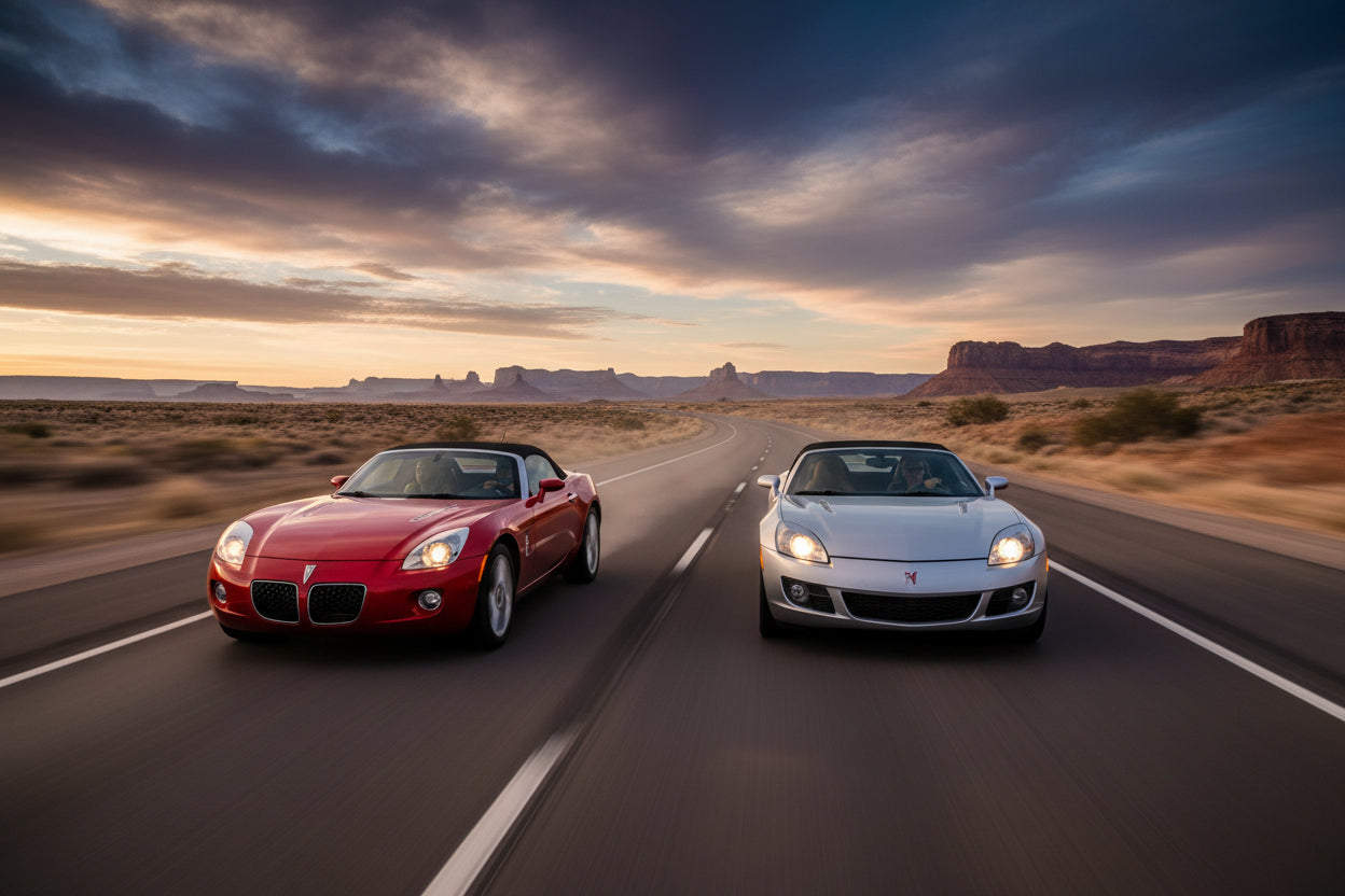 Cold Air intake For Pontiac Solstice /Saturn Sky (2006-2009) with 2.4L L4 Engine Black Default Title