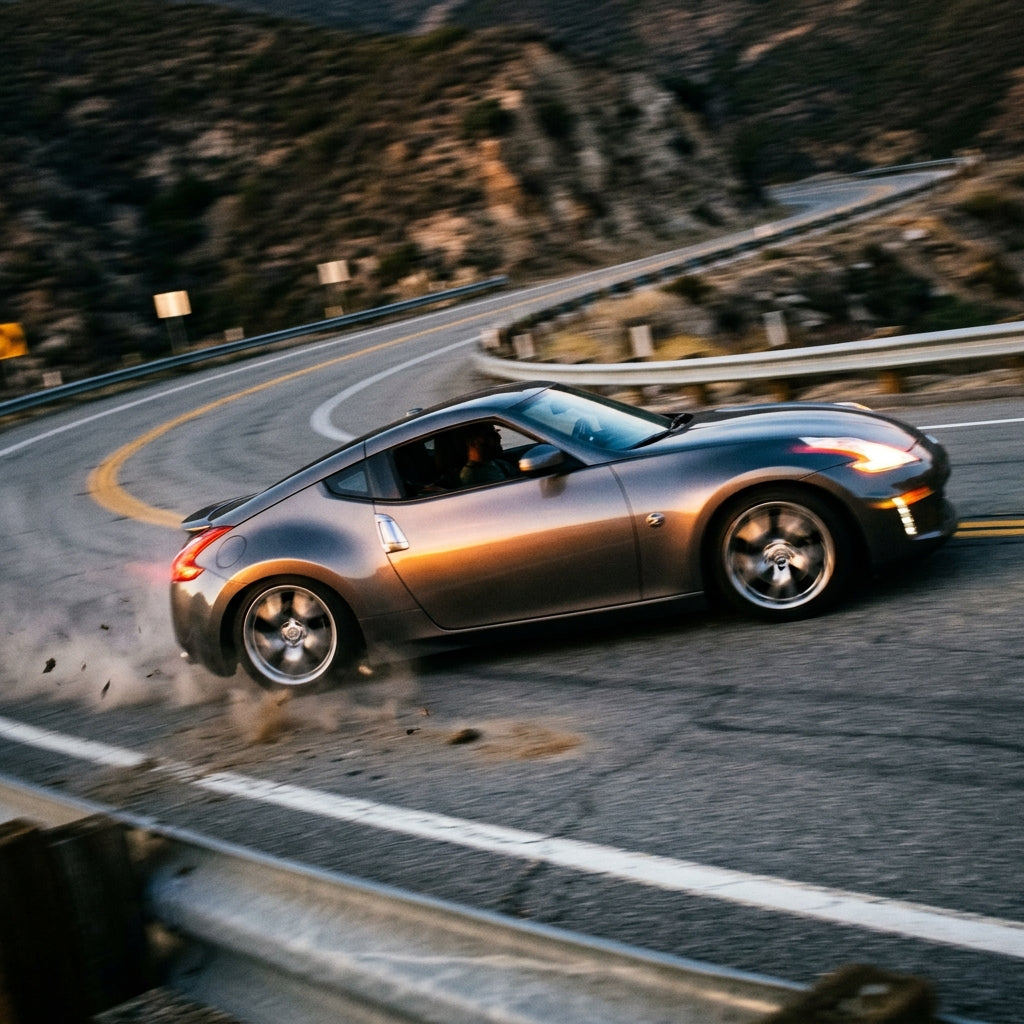 Action Shot: Driving Fast