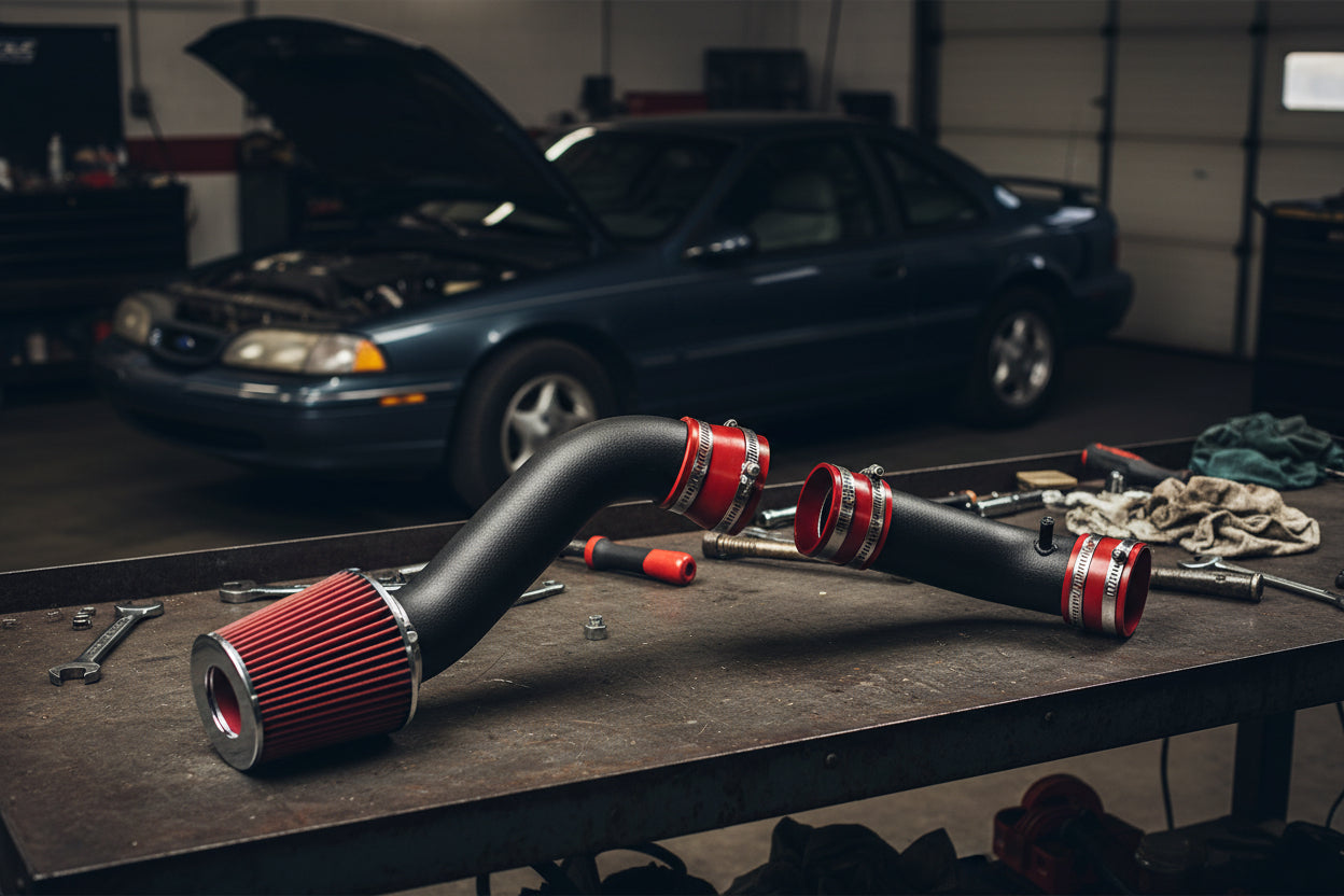 Performance Air Intake for Ford Thunderbird (1990-1997) 3.8L Non-Supercharged Black Default Title