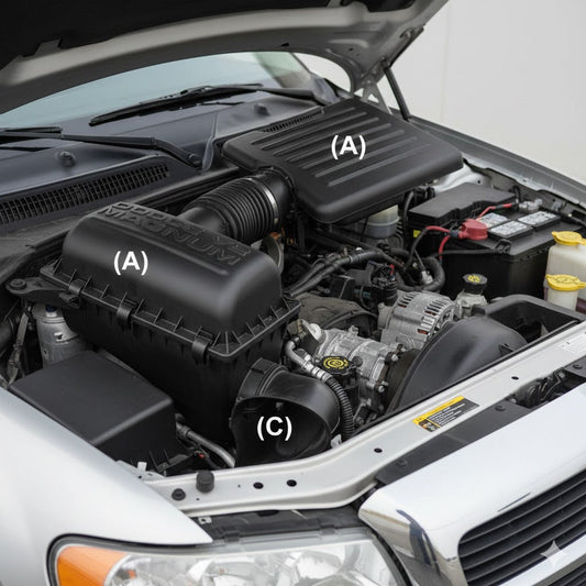 Installing a Cold Air Intake Dodge Dakota or Durango 4.7L V8