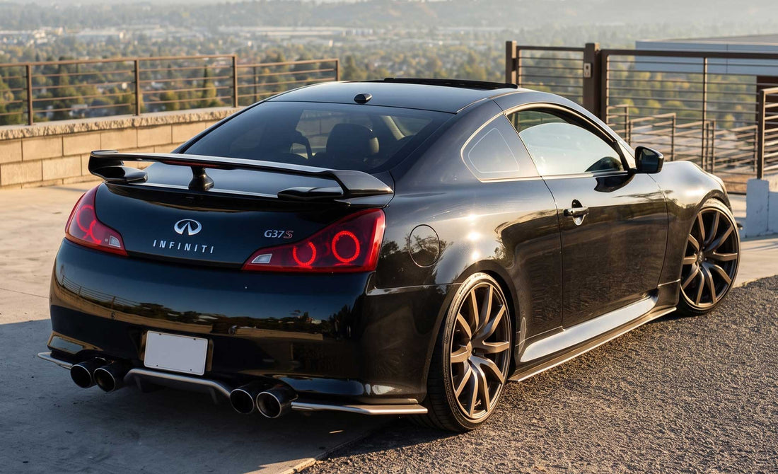 DIY Guide: How to Install an OEM R35 GTR Wing on an Infiniti G37 Coupe