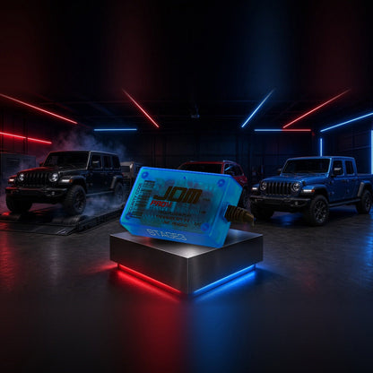Stage 3 performance chip with Jeep Wrangler, Grand Cherokee and Gladiator