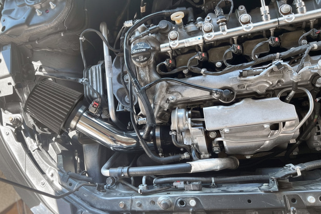 Air Intake Kit For Chevy Malibu L LS LT RS (2016-2023) with 1.5L L4 Engine Turbocharged Black