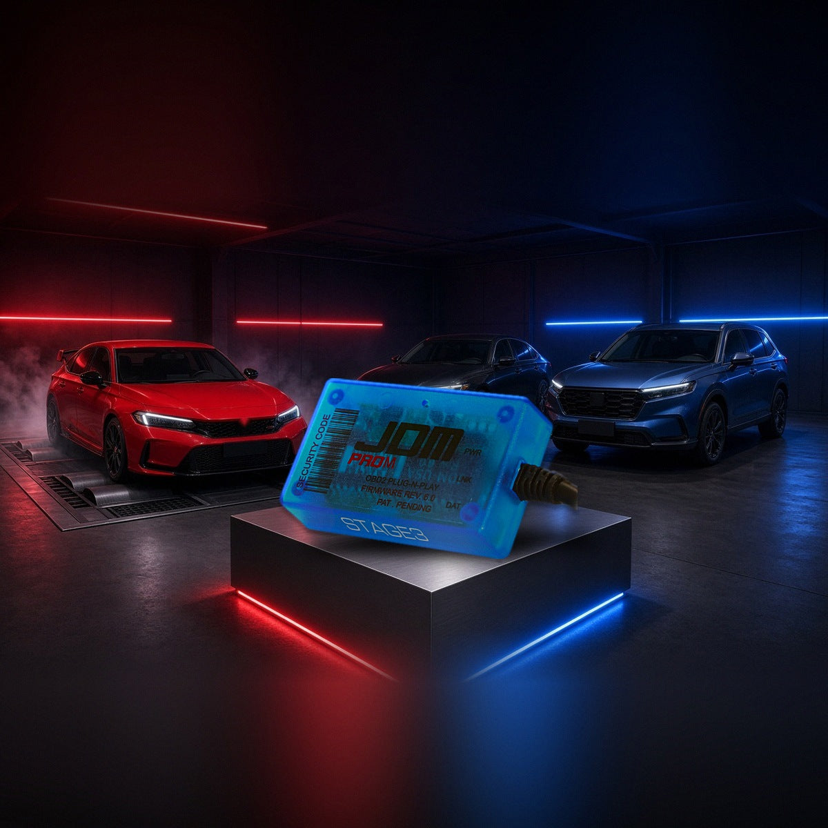 Stage 3 performance chip with Honda Civic Type R, Accord and CR-V