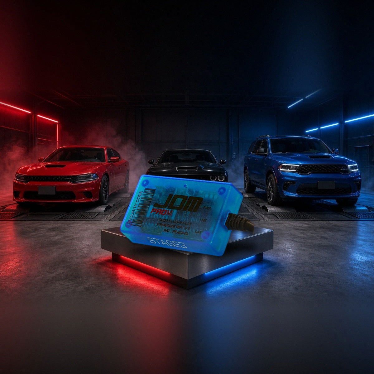 Stage 3 performance chip with Dodge Charger, Challenger and Durango