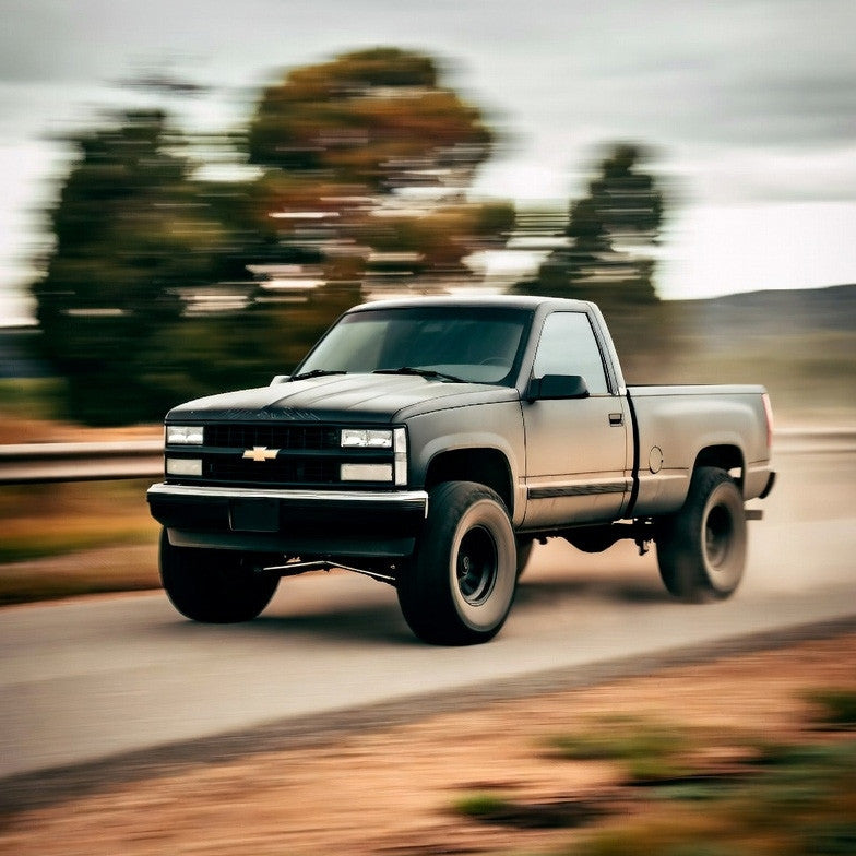 Cold Air Intake for Chevy Silverado (1988-1995) 5.7L V8 Engine Red