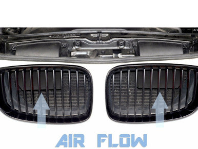 Ram Air Intake Scoops for BMW 128i/130i/135i/1M E81 E82 E88 (2008-2015) Default Title