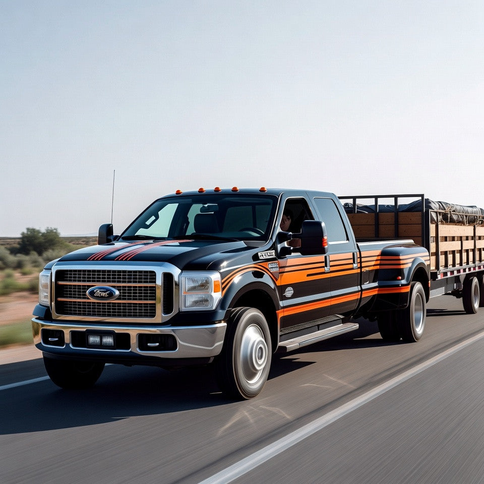 Cold Air Intake for Ford F350 Super Duty (2003-2007) 6.0L V8 Powerstroke Turbo Diesel Engine