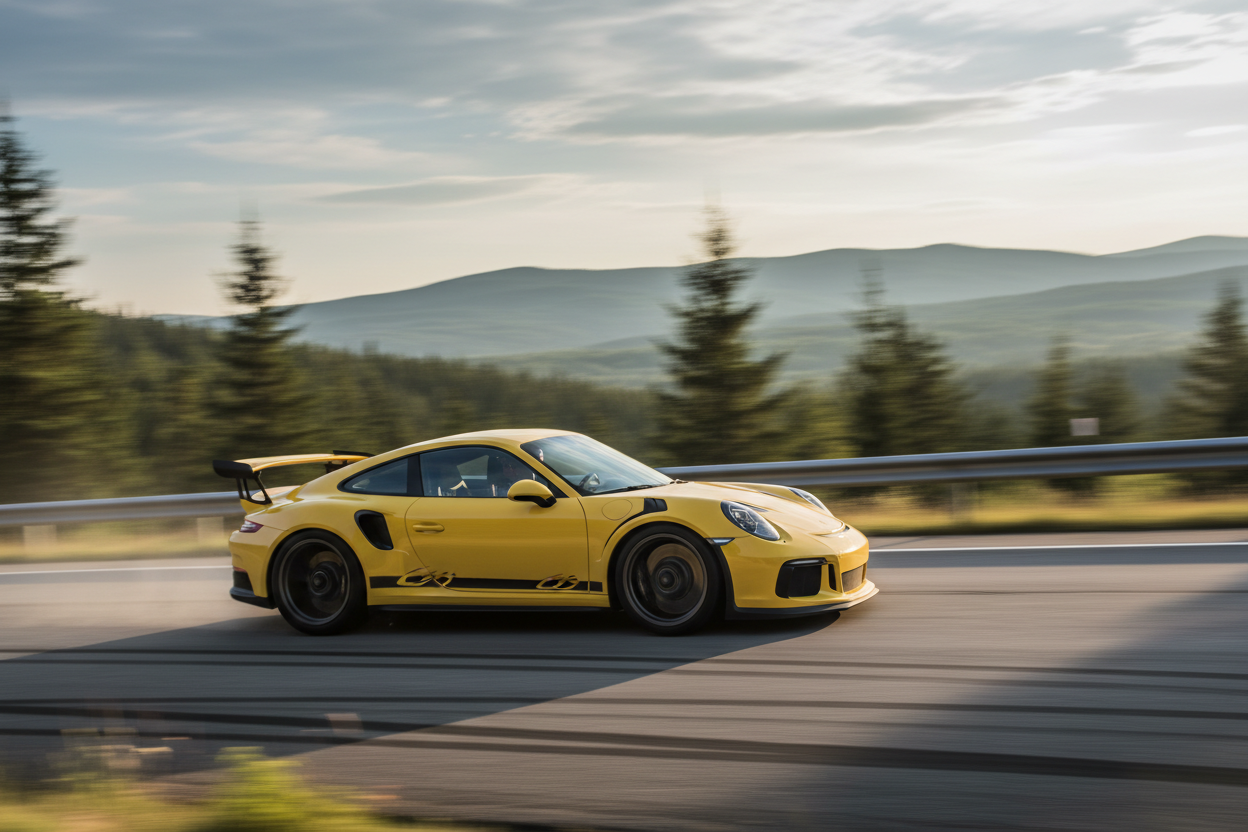 Embouts d'échappement en titane pour Porsche 911 991.1 GT3/GT3RS (2014-2016)