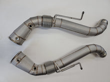 Racing Downpipes with Heat Shield Wrapping For McLaren 540C 570S 570GT (2016-2021) 3.8L