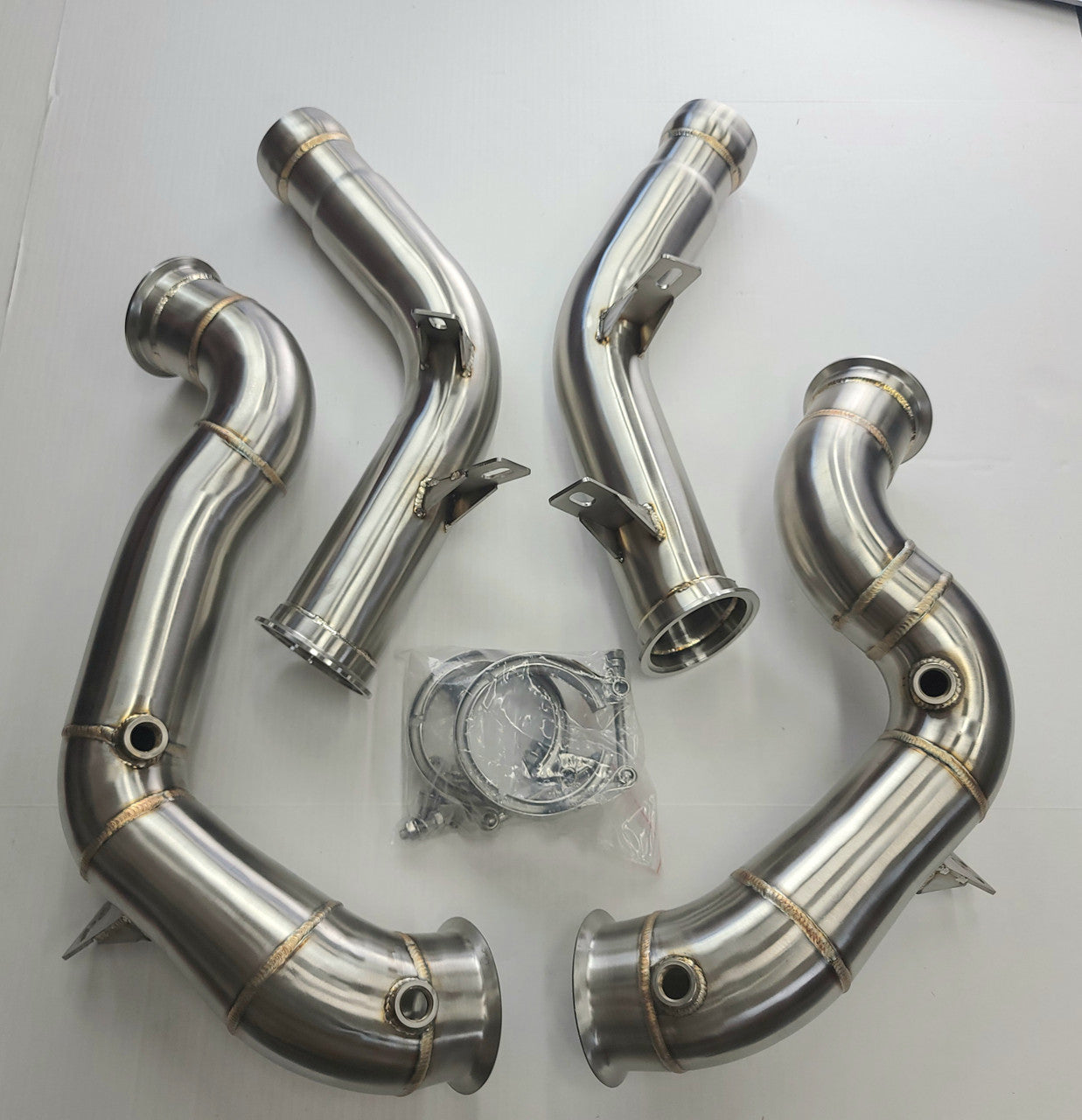 Downpipe for Mercedes E63 E63S / W213/ S213/ C238/ A238 (2018-2021) 4.0L Twin Turbo