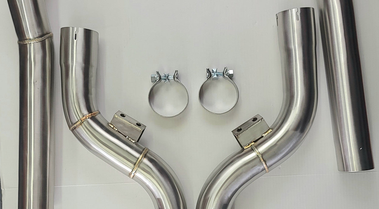 Decated Downpipes For Mercedes Benz E63 (2012-2016)/ CLS63 (2012-2014) AMG 5.5L 4Matic RWD Biturbo Engine