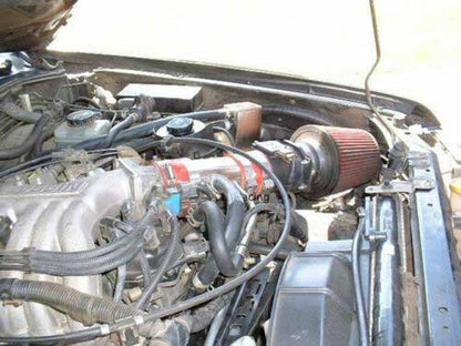 Cold Air Intake for Nissan Frontier (1999-2004) 3.3L V6 Naturally Aspirated & Supercharged Engines Red