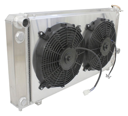 4-Row Radiator Cooling Fan for Chevrolet S-10 (1996-2004) 4.3L