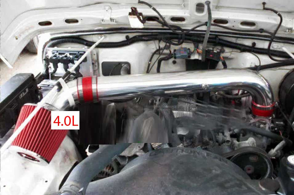 Cold Air Intake for Jeep Wrangler (1997-2005 ) SE Sahara Sport X Rubicon 2.5L/4.0L Engines