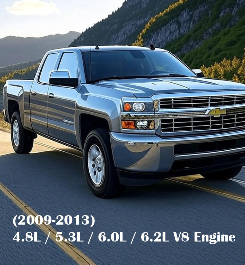 Cold Air Intake Kit for Chevrolet Silverado 1500 (2009-2013) with 4.8L / 5.3L / 6.0L / 6.2L V8 Engine