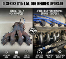 Exhaust Headers for Honda Civic (1988-2000) 1.5L 1.6L