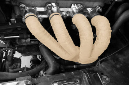 50 FT Thermal Wrapping Beige Heat Tape for Exhaust Manifold Headers
