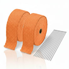 50 FT Thermal Wrapping Orange Heat Tape for Exhaust Manifold Headers
