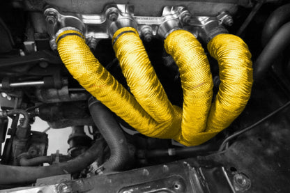 50 FT Thermal Wrapping Yellow Heat Tape for Exhaust Manifold Headers
