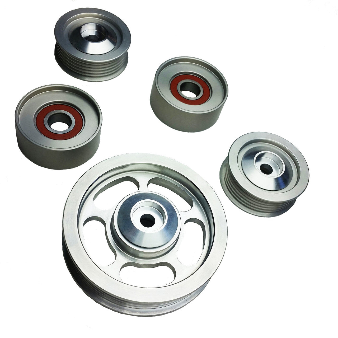 5 Piece Idler Kit For Mercedes AMG CLS63/ E63/ G63/ ML63/ GLS63/ GL63/ S63/ SL63 (2011 - 2020) M157 5.5 V8 BiTurbo