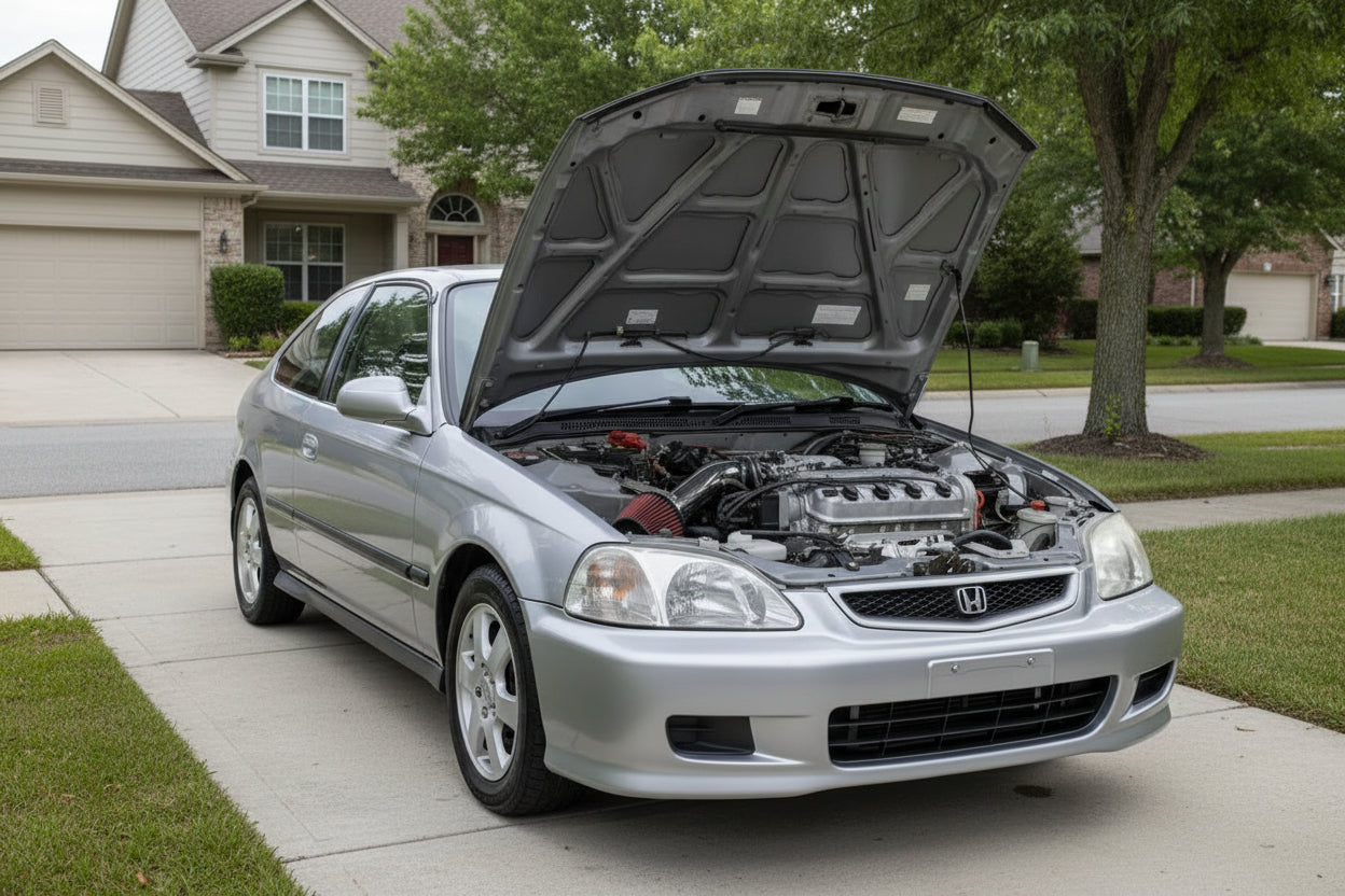 Admisión de aire frío para Honda Civic SI (1999-2000) Motor 1.6L L4