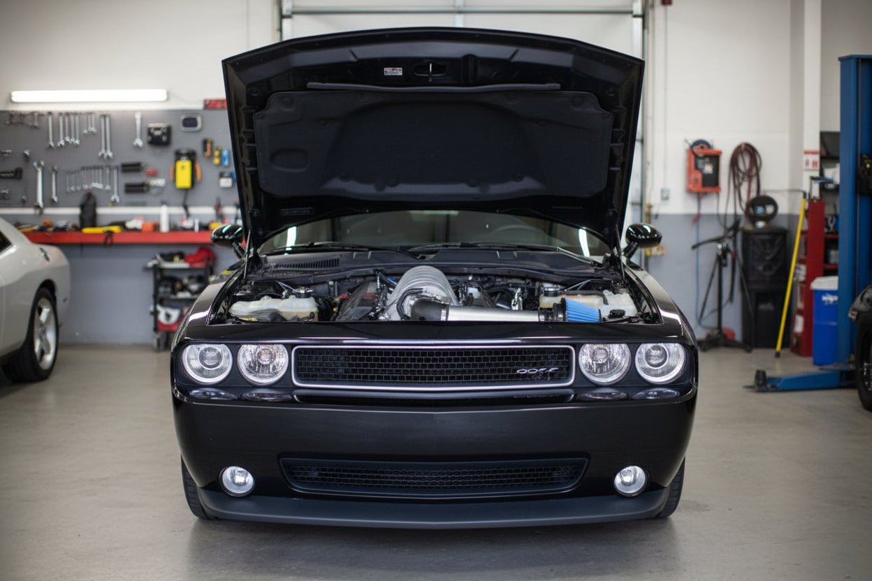 Performance Air Intake for Dodge Magnum/Challenger (2005-2010) With 5.7L V6 6.1L V8 Engines Blue Default Title