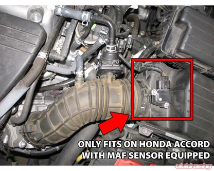 Short Ram Air Intake For Honda Accord DX LX EX SE (2004-2007) with 2.4L L4 SULEV Engine Black