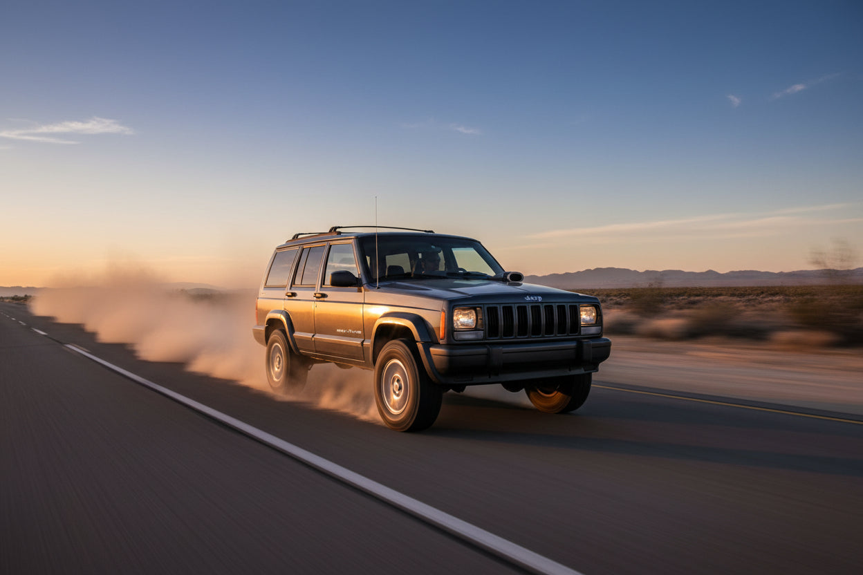 Cold Air Intake for Jeep Cherokee (1993-1998) 4.0L Inline-6 Engine Stealth Black Default Title