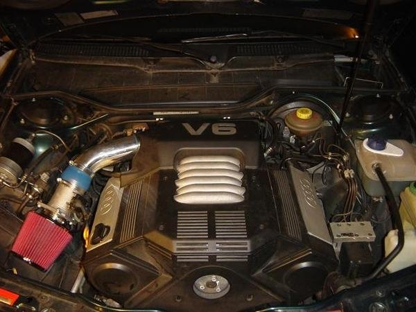 Sport Air Intake System for Audi A4 (2002-2005) with 3.0L SFI V6 Engine Red