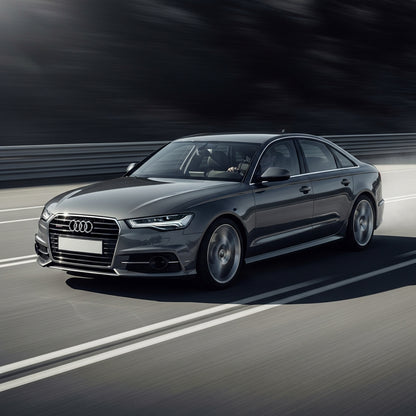 Action Shot:  A6 Driving Fast
