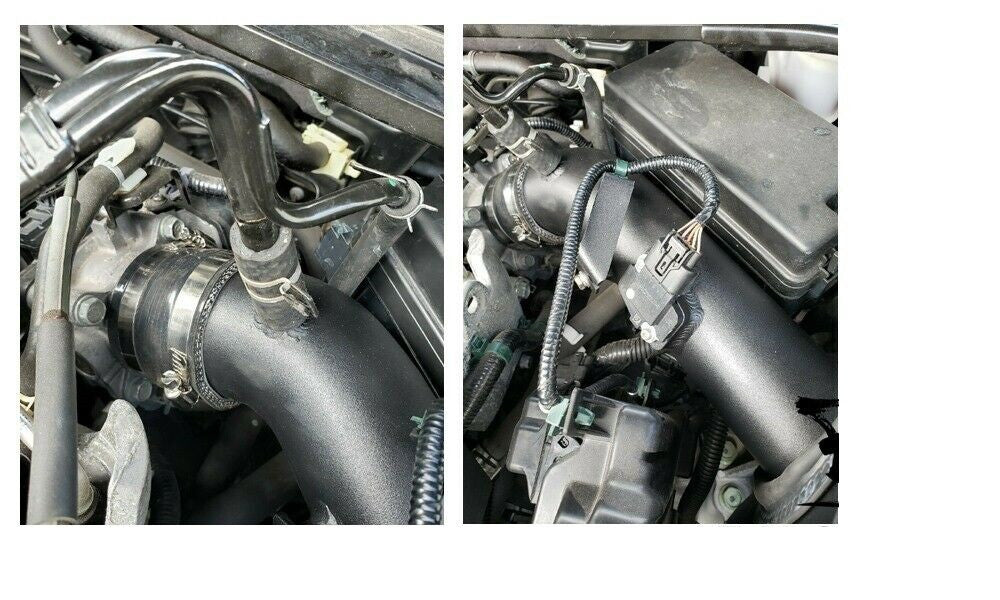 Cold Air Intake W/Heat Shield For Honda Accord (2013-2017) LX EX SE With 2.4L Engine - Blue