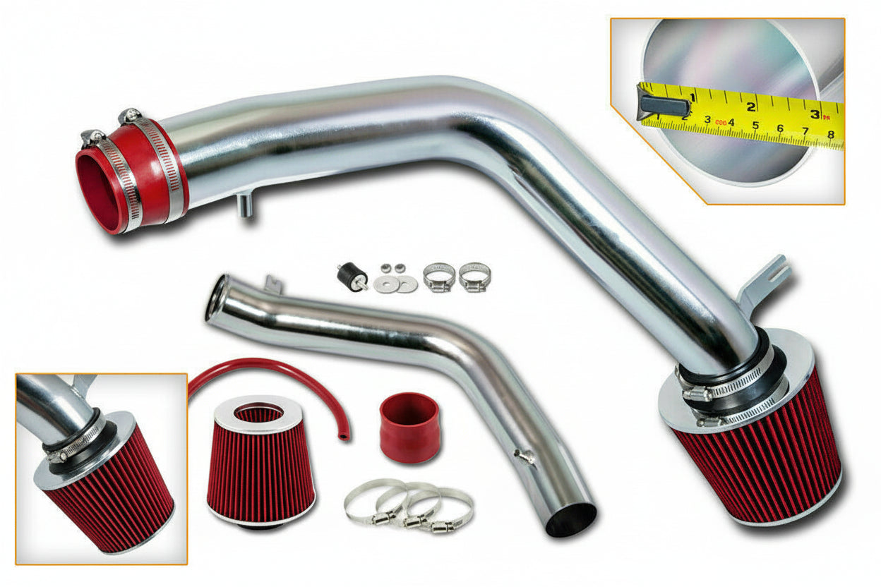 Performance Air Intake for Honda Accord (2003-2007) with 3.0L V6 Engine Red