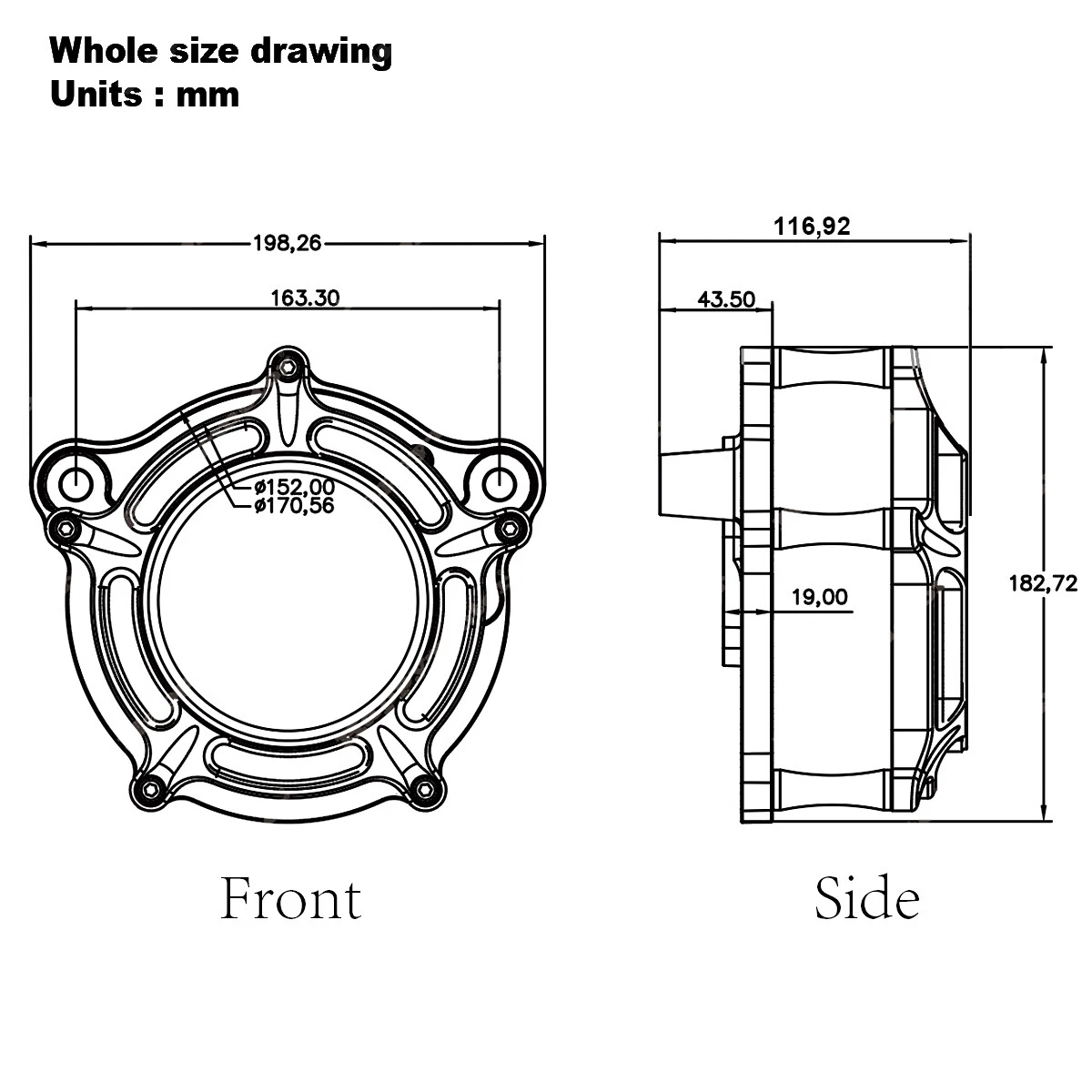 See-Through Air Cleaner Intake System for Harley-Davidson M8 Touring & Softail