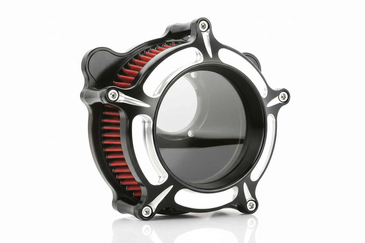 Air Cleaner Filter Kit for Harley Dyna Softail Street Bob (1993-2017) Touring Series Models