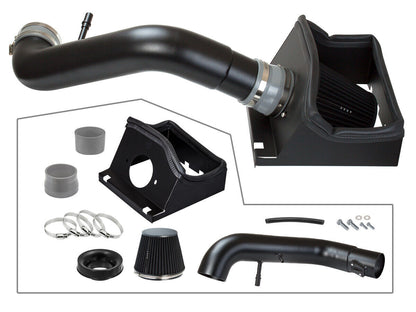 Cold Air Intake Kit with Heat Shield For Ford F150 (2011-2014) with 5.0L V8 Engine Black