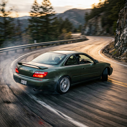 Action Shot: Acura CL Driving Fast